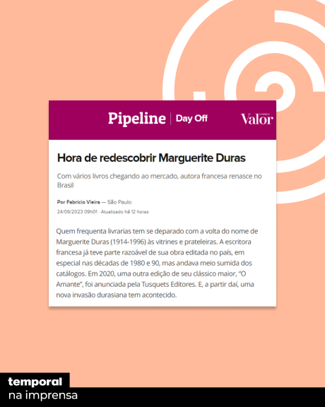 Hora de redescobrir Marguerite Duras