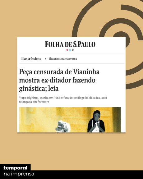 Peça censurada de Vianinha mostra ex-ditador fazendo ginástica