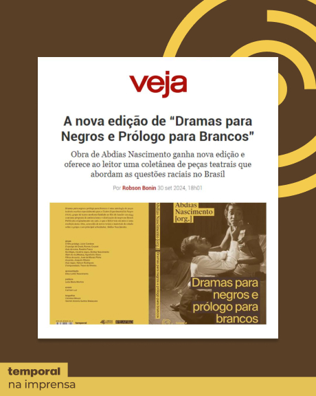 A nova edição de "Dramas para negros e prólogo para brancos"