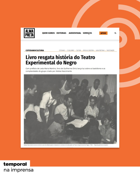 Livro resgata história do Teatro Experimental do Negro