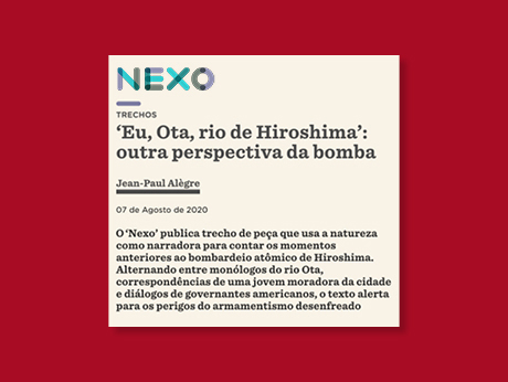 "Eu, Ota, rio de Hiroshima": outra perspectiva da bomba