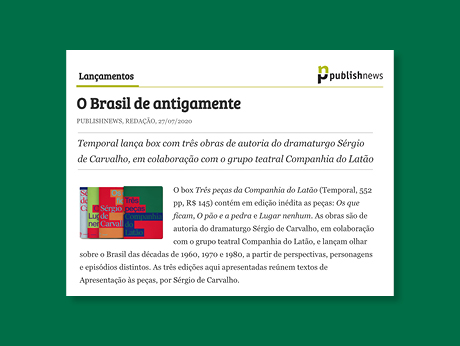 O Brasil de antigamente